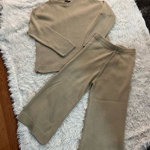 Nasty Gal Tan Lounge set